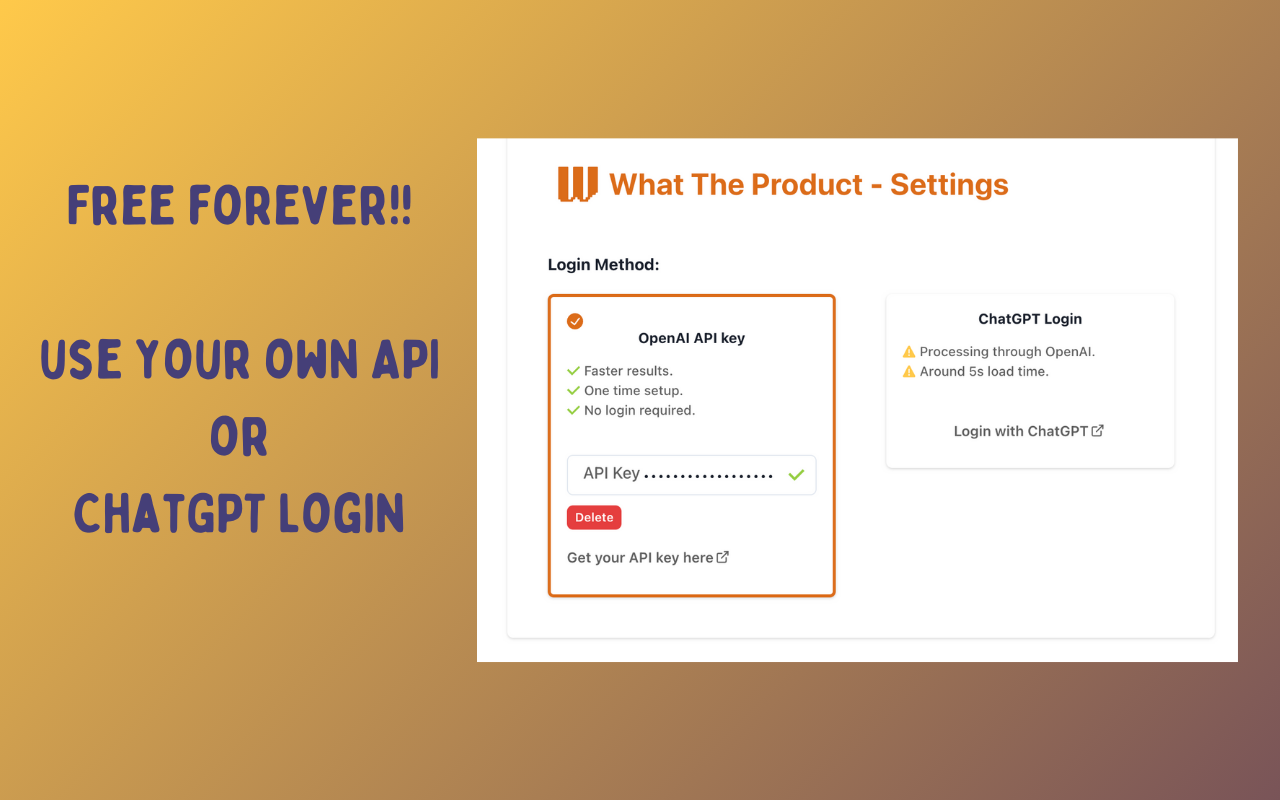 What The Product - Instant Product Summary & Website Analysis with AI chrome谷歌浏览器插件_扩展第3张截图