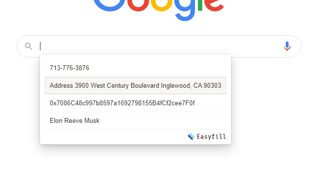 EasyFill - The easiest form filler ever. chrome谷歌浏览器插件_扩展第2张截图