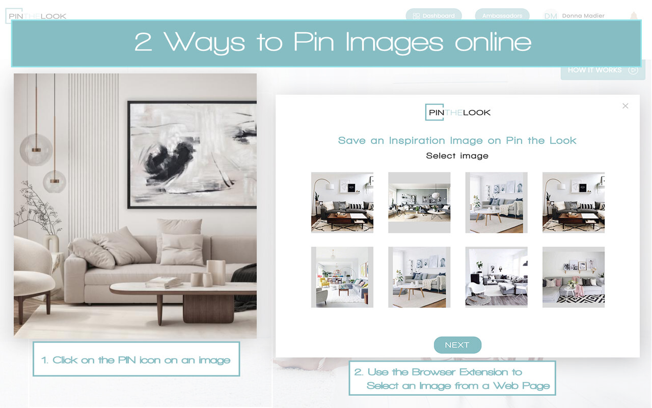 Pin-The-Look Extension chrome谷歌浏览器插件_扩展第4张截图