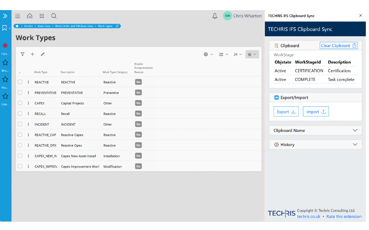 TECHRIS IFS Clipboard Sync chrome谷歌浏览器插件_扩展第1张截图