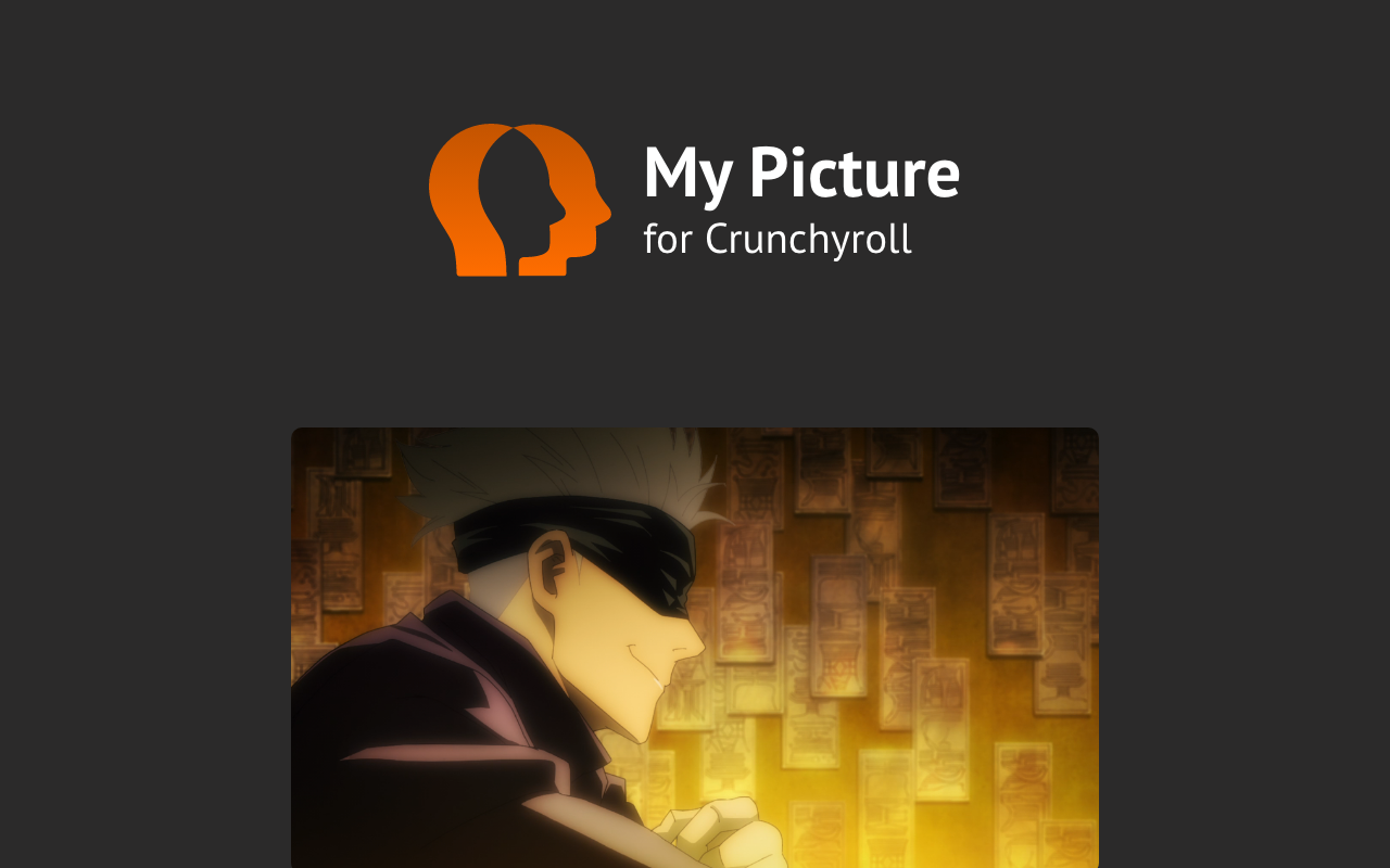 MyPicture for Crunchyroll: custom profile chrome谷歌浏览器插件_扩展第5张截图