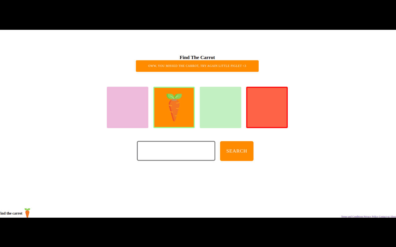 Find The Carrot chrome谷歌浏览器插件_扩展第1张截图