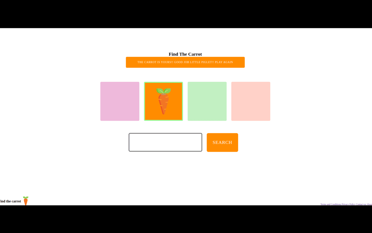 Find The Carrot chrome谷歌浏览器插件_扩展第3张截图