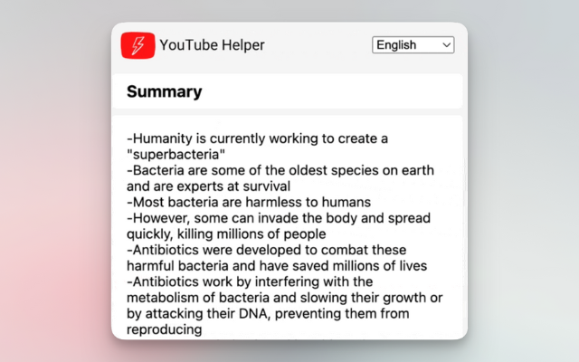 Youtube Helper chrome谷歌浏览器插件_扩展第1张截图