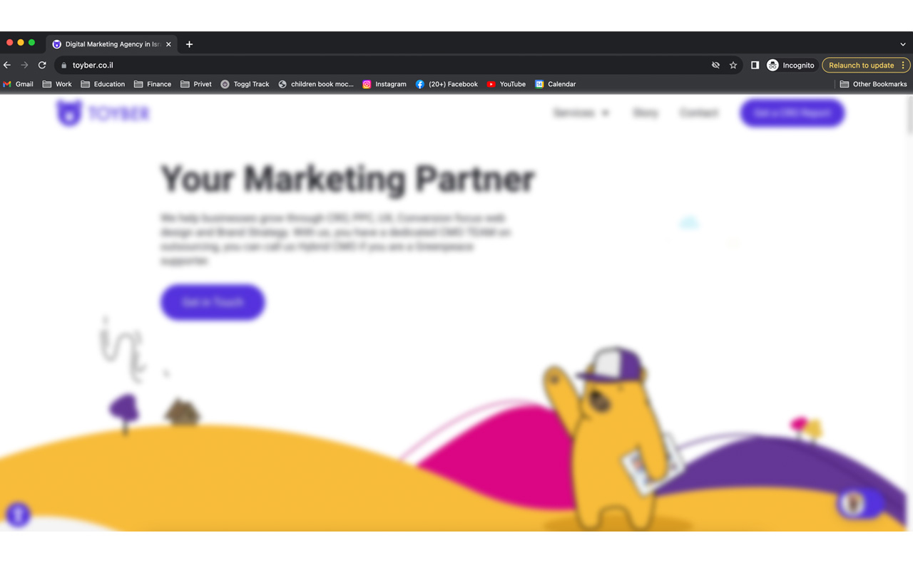 Blur page chrome谷歌浏览器插件_扩展第1张截图