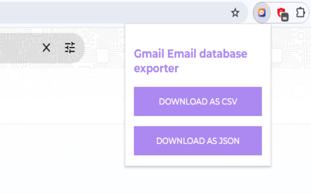 Gmail Exporter chrome谷歌浏览器插件_扩展第2张截图