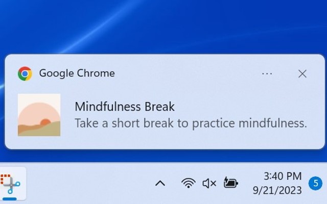 Mindfulness Break Reminder chrome谷歌浏览器插件_扩展第1张截图