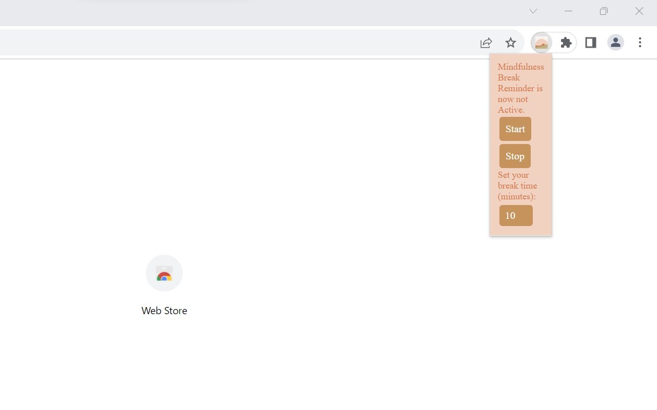 Mindfulness Break Reminder chrome谷歌浏览器插件_扩展第2张截图