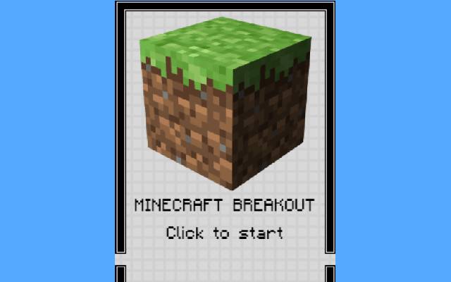 Minecraft Breakout Nuoilo12h Html5 chrome谷歌浏览器插件_扩展第1张截图