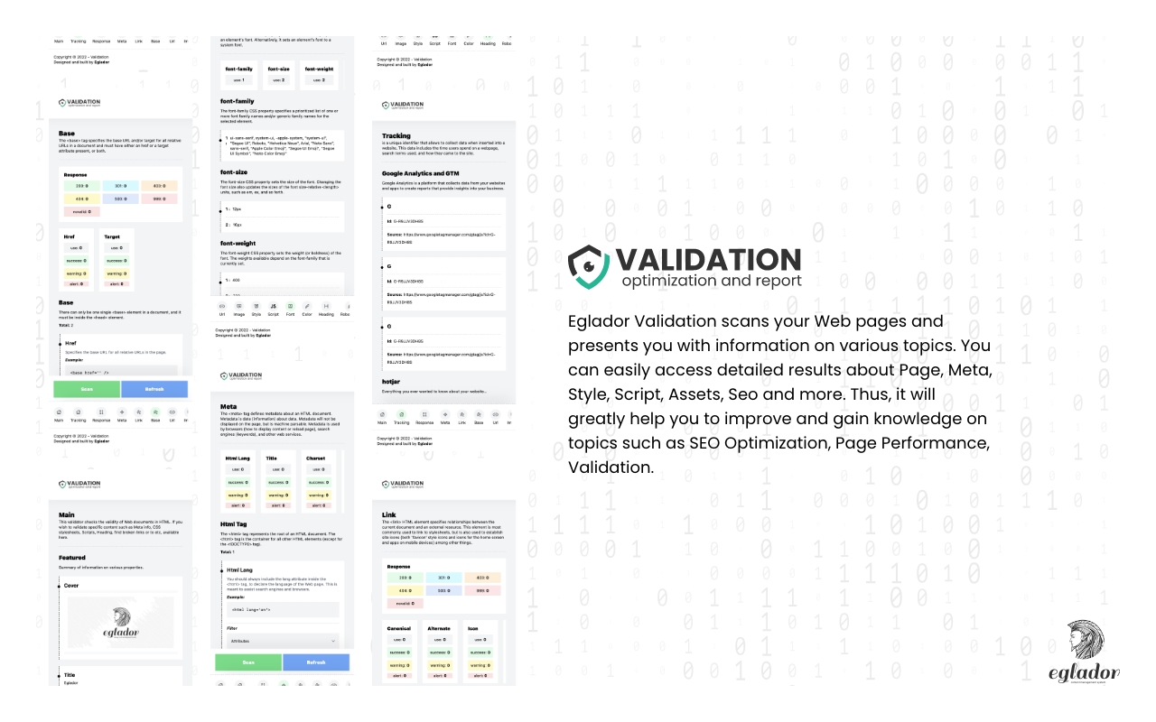 Eglador Validation chrome谷歌浏览器插件_扩展第2张截图