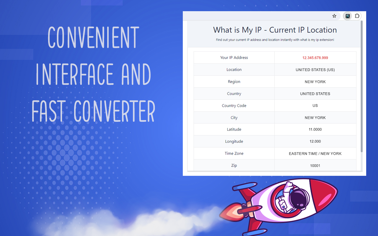 What is My IP - Current IP Location chrome谷歌浏览器插件_扩展第1张截图