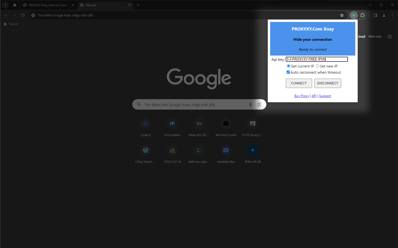 Proxyxy Xoay IP chrome谷歌浏览器插件_扩展第2张截图