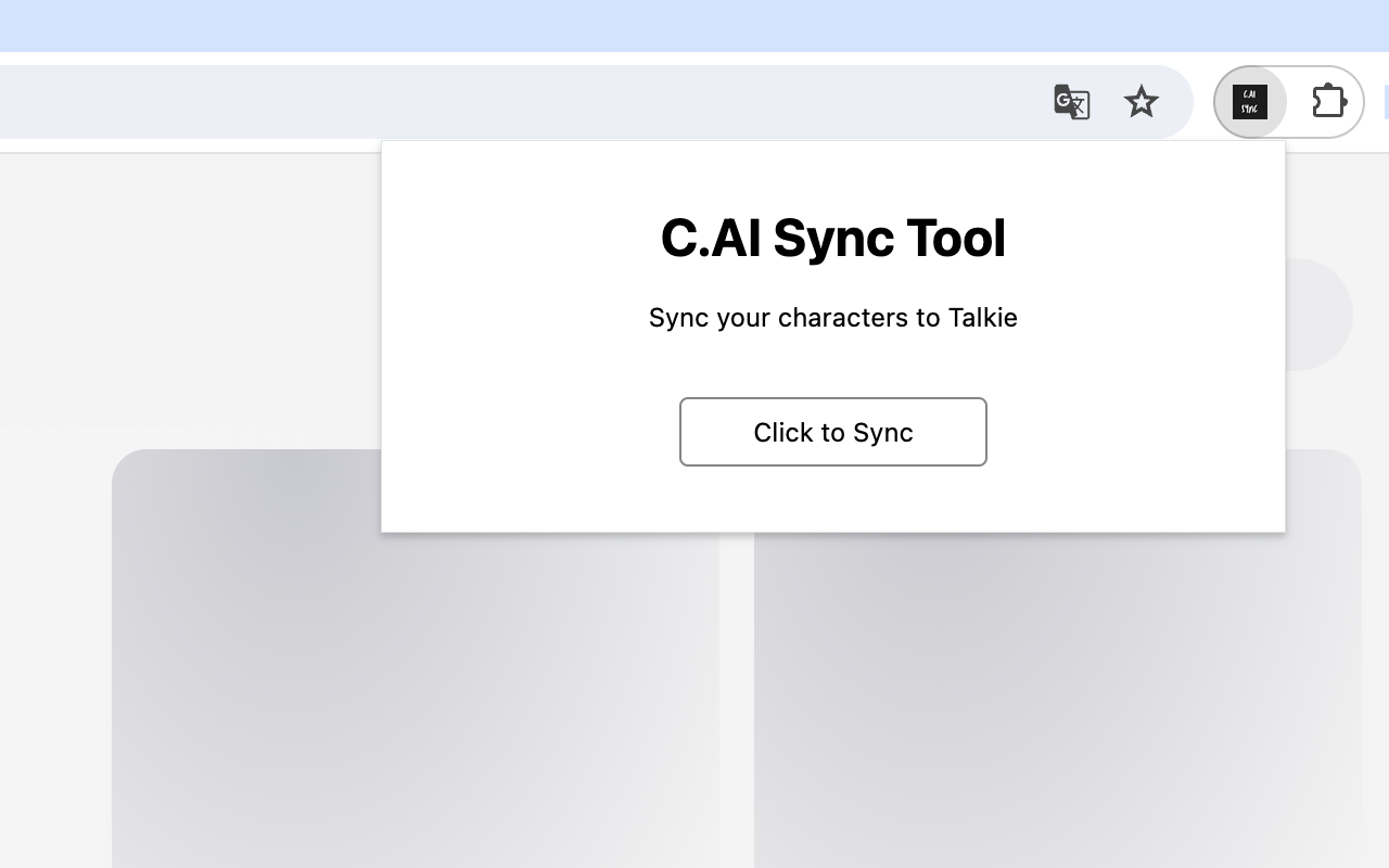 C.AI Sync Tool chrome谷歌浏览器插件_扩展第2张截图