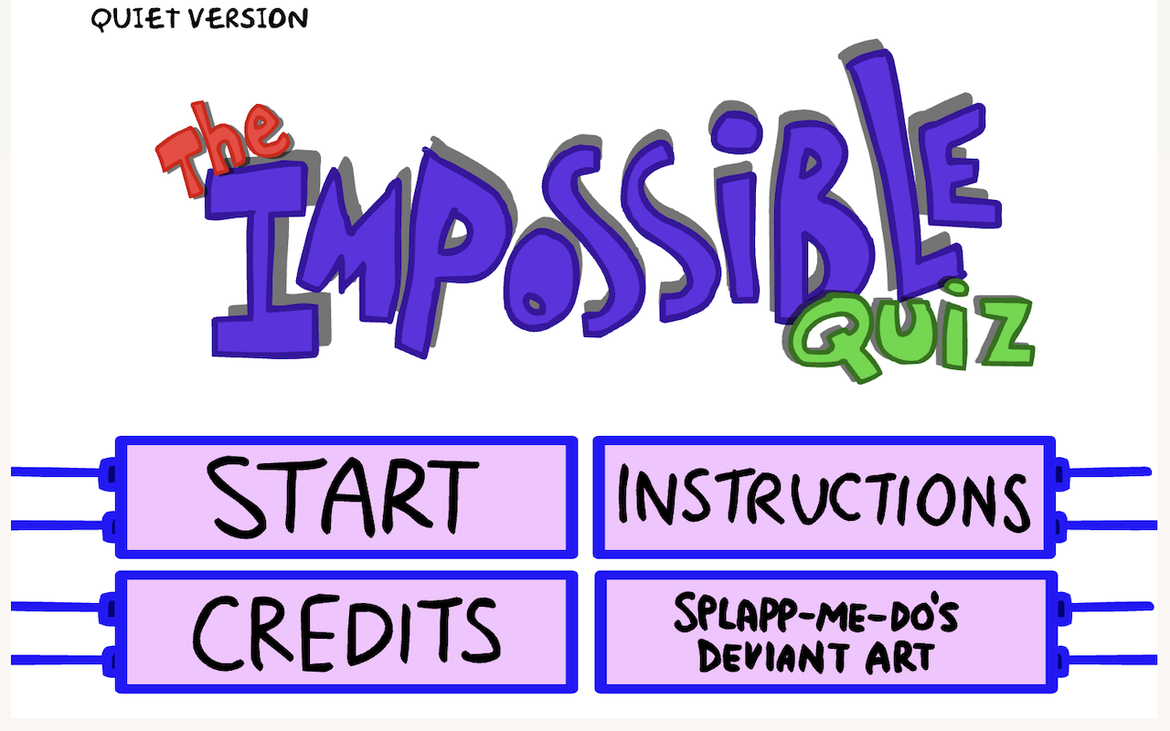 The Impossible Quiz Game chrome谷歌浏览器插件_扩展第2张截图