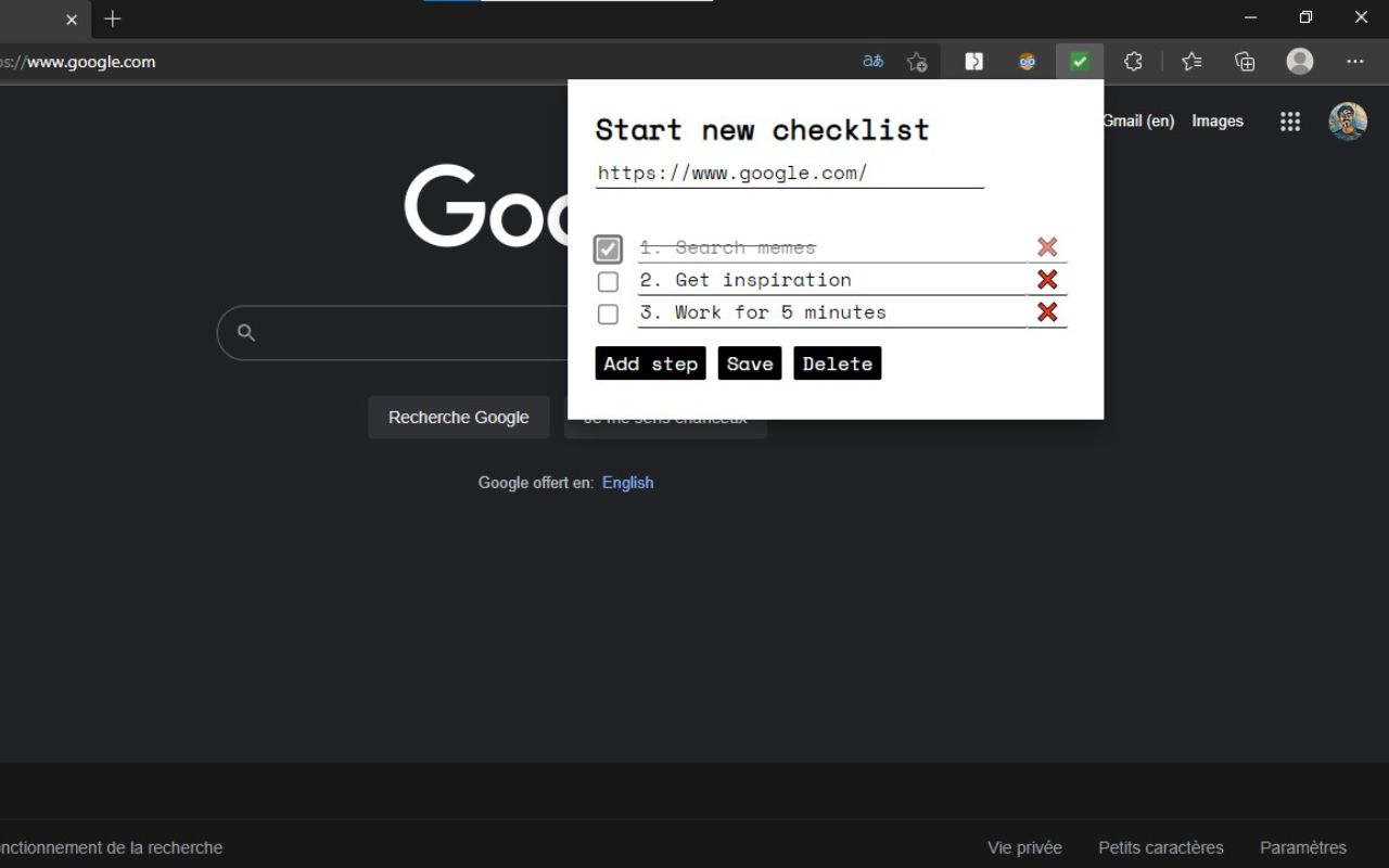 Checklist Universe chrome谷歌浏览器插件_扩展第1张截图