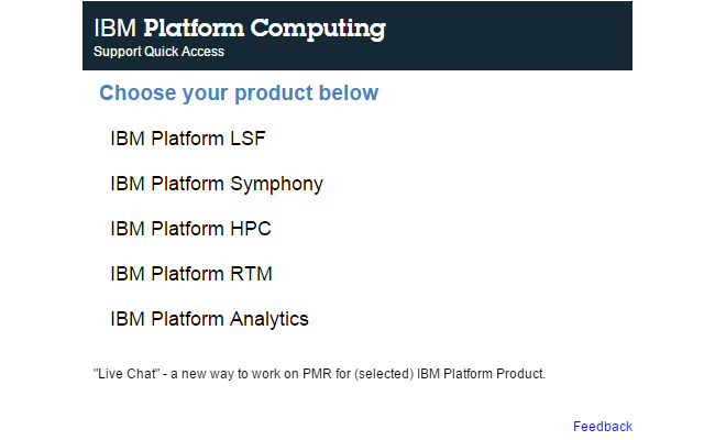 IBM Platform Support Quick Access chrome谷歌浏览器插件_扩展第2张截图