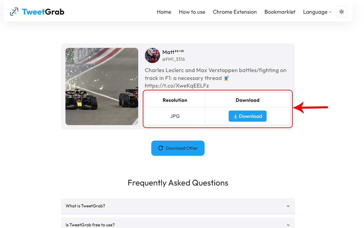 TweetGrab - Save videos from twitter chrome谷歌浏览器插件_扩展第3张截图