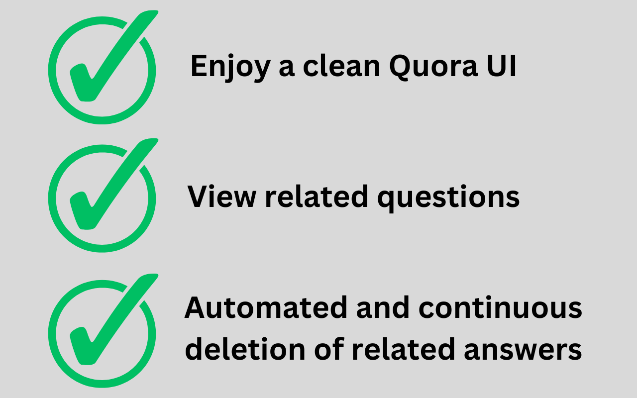 Quora Remove Related Answers chrome谷歌浏览器插件_扩展第1张截图