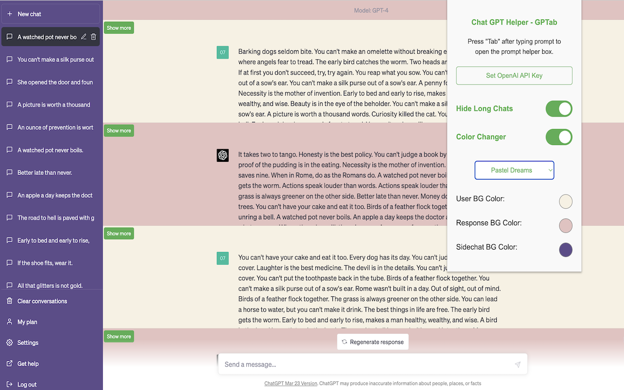 ChatGPT Helper - GPTab chrome谷歌浏览器插件_扩展第2张截图