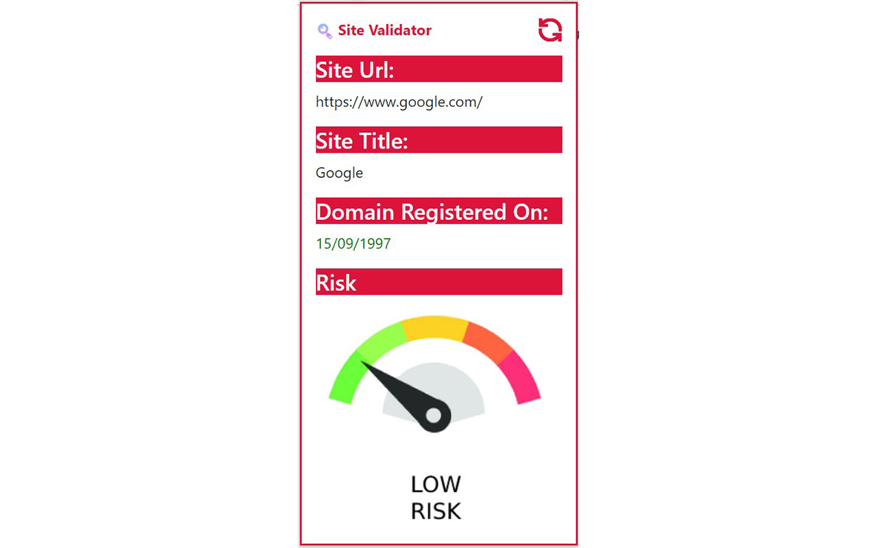 Site validator chrome谷歌浏览器插件_扩展第2张截图