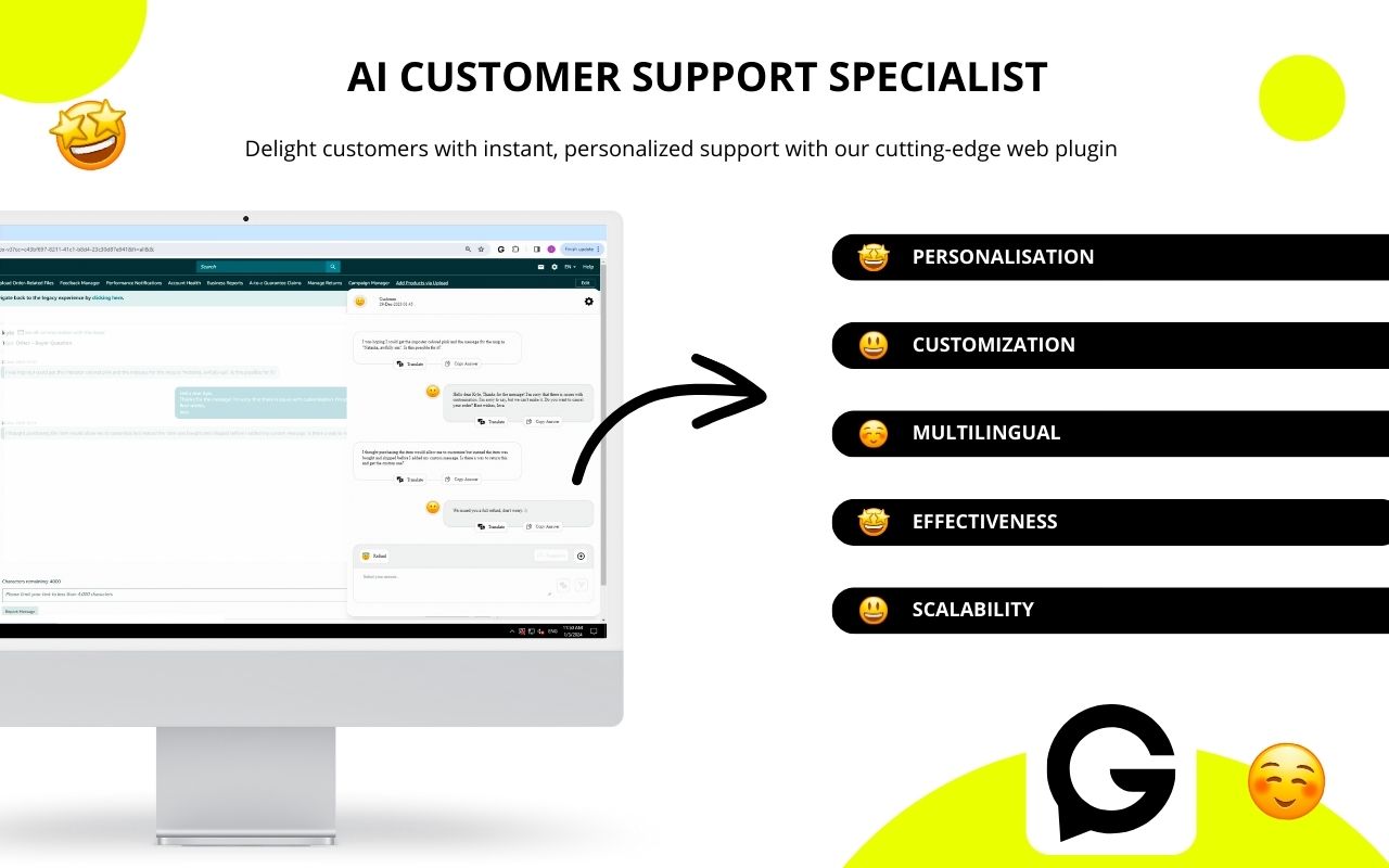 ReplyGO - AI for customer service chrome谷歌浏览器插件_扩展第4张截图