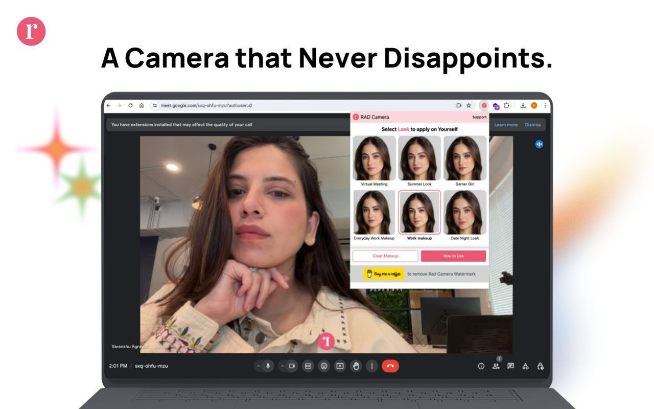 Rad Camera chrome谷歌浏览器插件_扩展第3张截图
