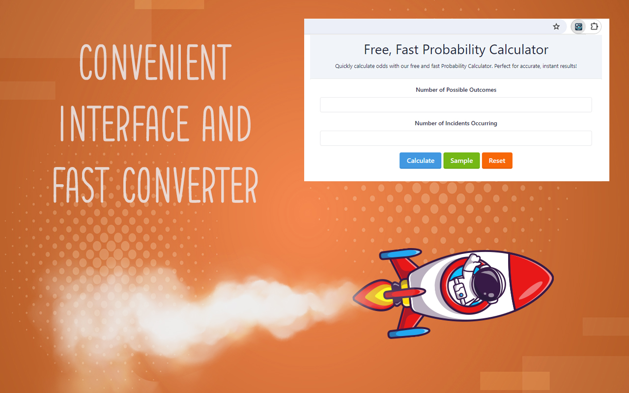 Free, Fast Probability Calculator chrome谷歌浏览器插件_扩展第3张截图