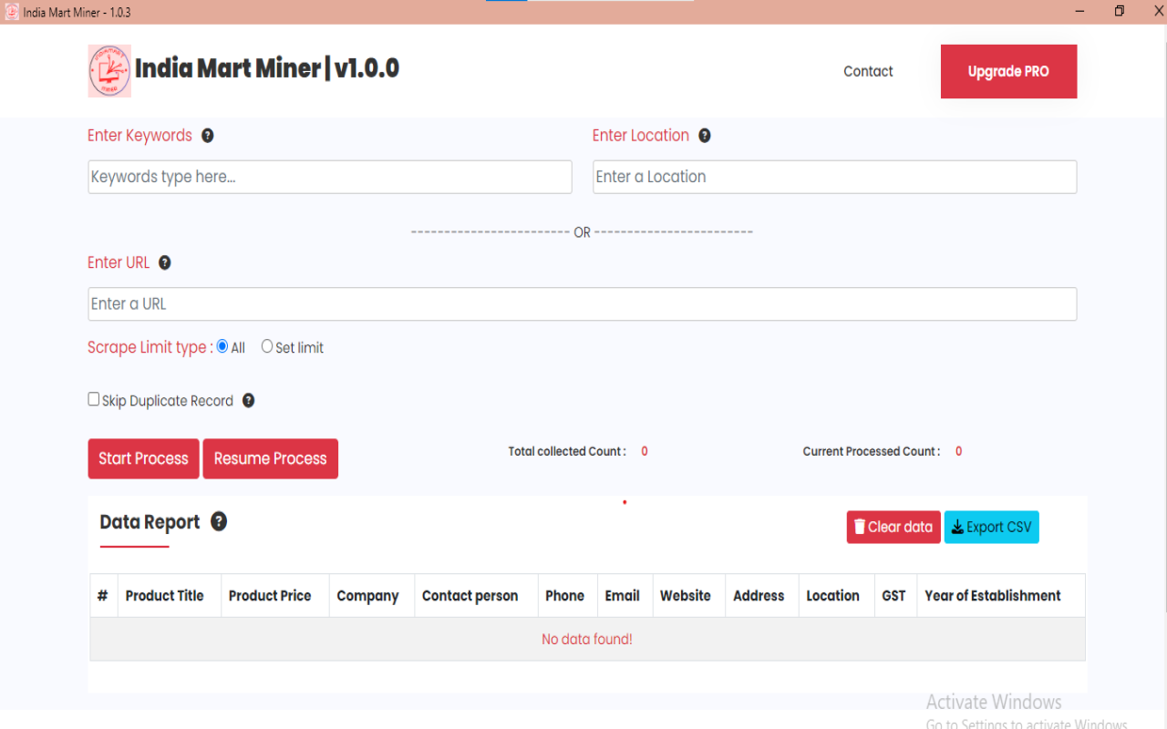 India Mart Miner chrome谷歌浏览器插件_扩展第2张截图