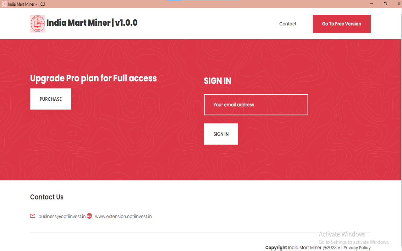 India Mart Miner chrome谷歌浏览器插件_扩展第3张截图