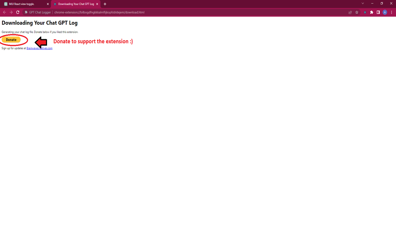 Chat GPT Logger chrome谷歌浏览器插件_扩展第4张截图