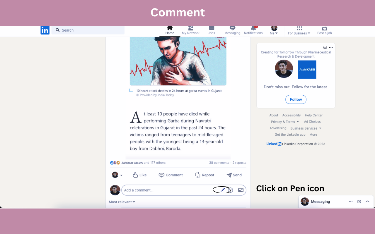 Office Ink - Comment and Post with AI chrome谷歌浏览器插件_扩展第2张截图