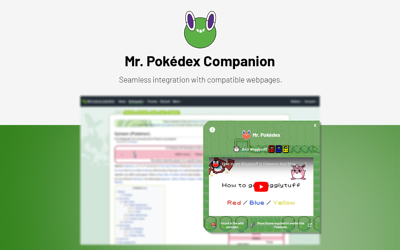 Mr. Pokédex Companion chrome谷歌浏览器插件_扩展第1张截图