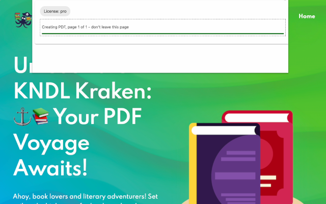 KNDL Kraken PDF Unleashed chrome谷歌浏览器插件_扩展第2张截图