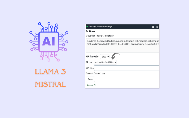 GROQ Summarizer chrome谷歌浏览器插件_扩展第4张截图