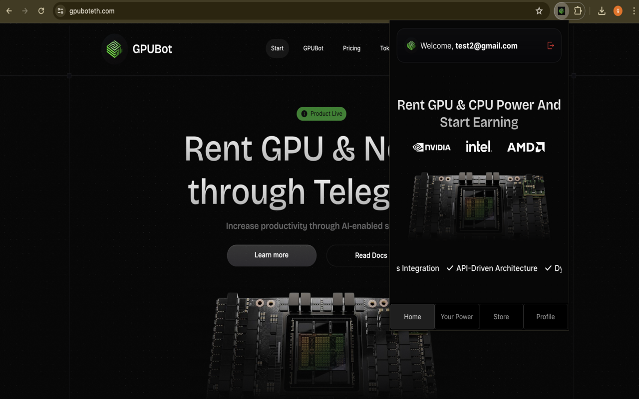 GPUBot chrome谷歌浏览器插件_扩展第2张截图