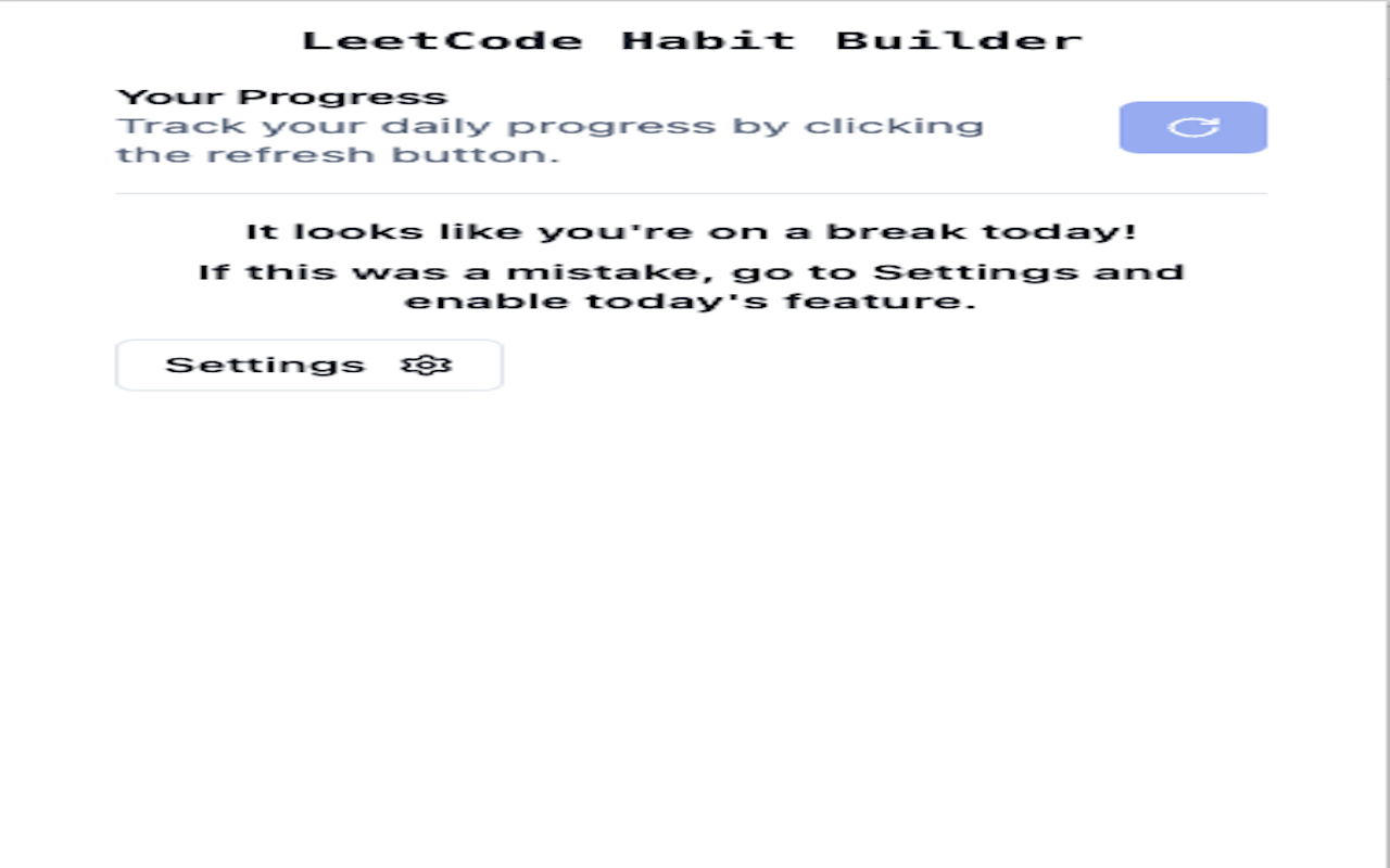 LeetCode Habit Builder chrome谷歌浏览器插件_扩展第1张截图