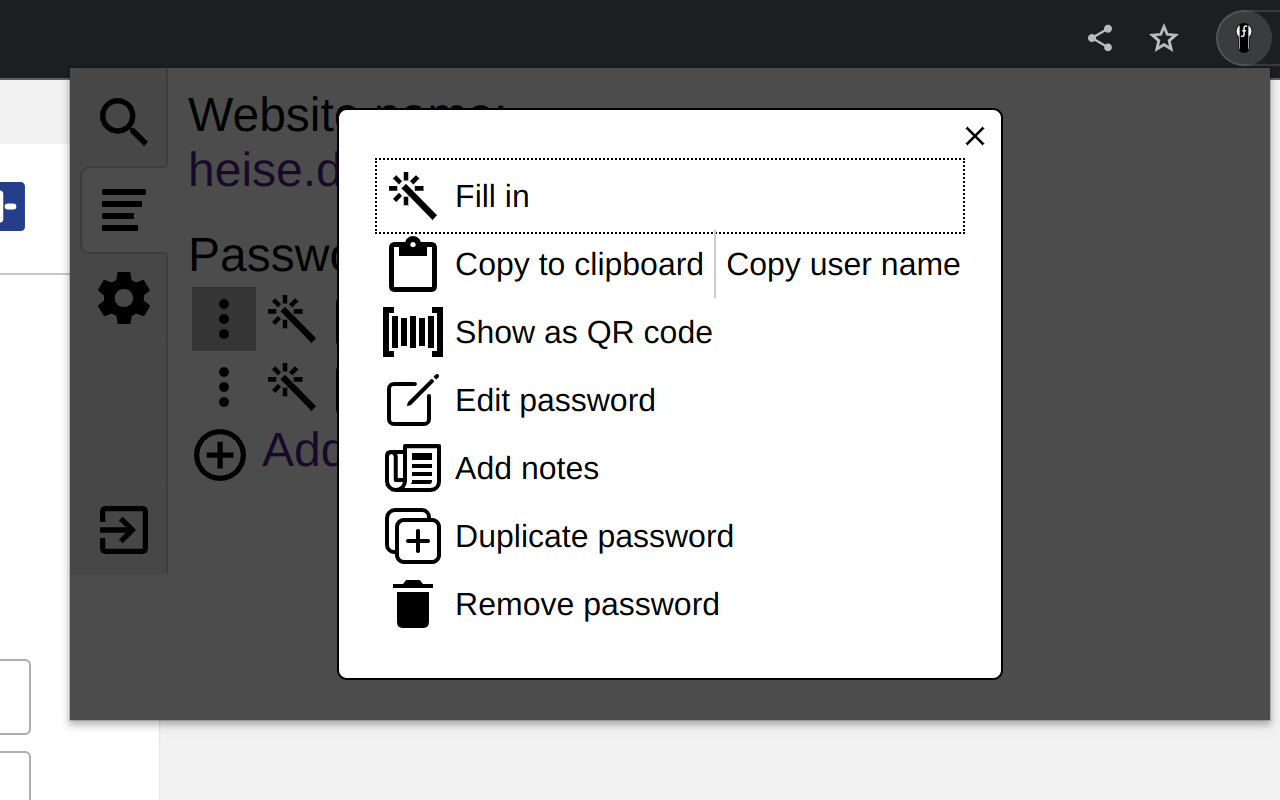 PfP: Pain-free Passwords chrome谷歌浏览器插件_扩展第2张截图