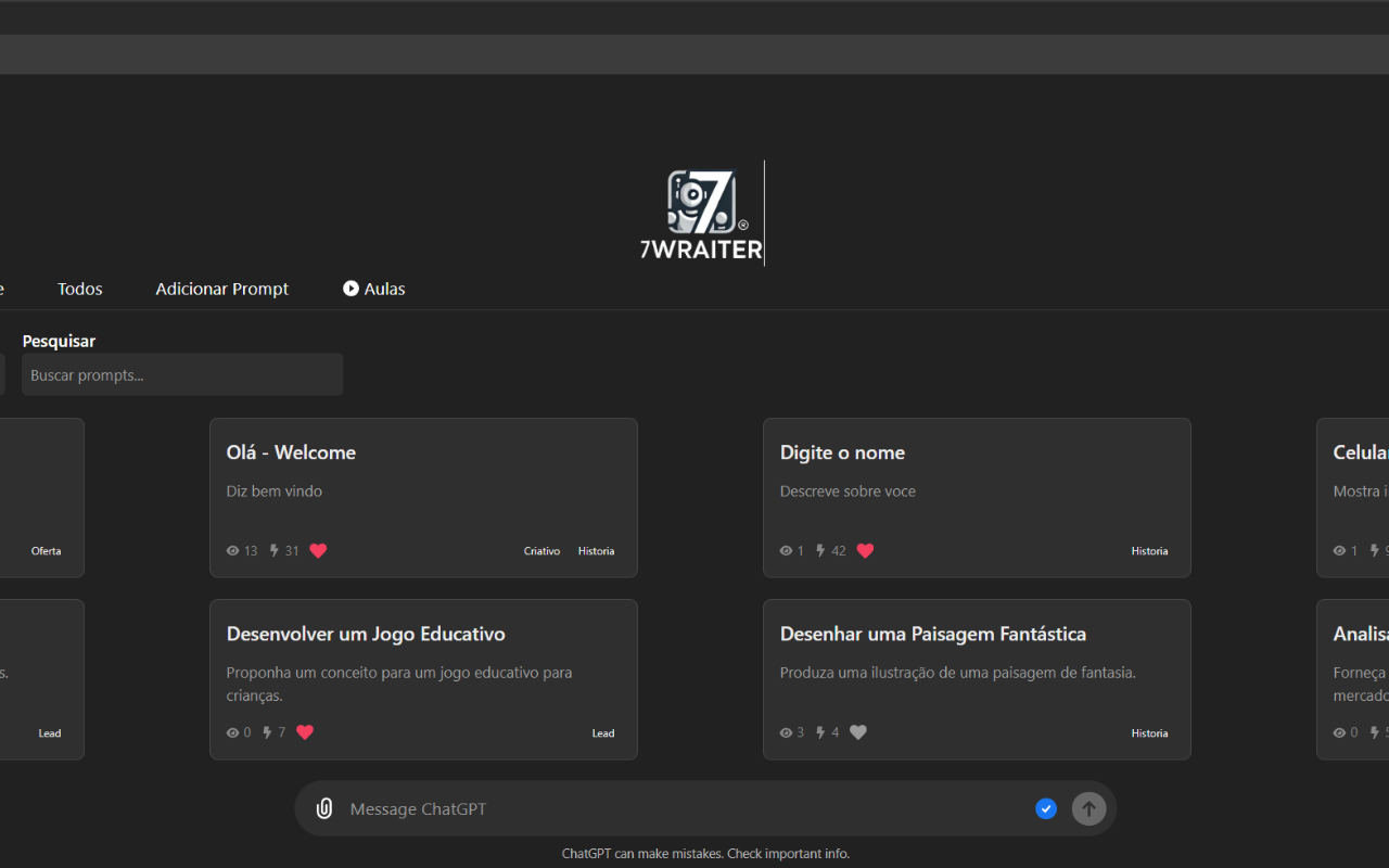 7wrAIter chrome谷歌浏览器插件_扩展第1张截图