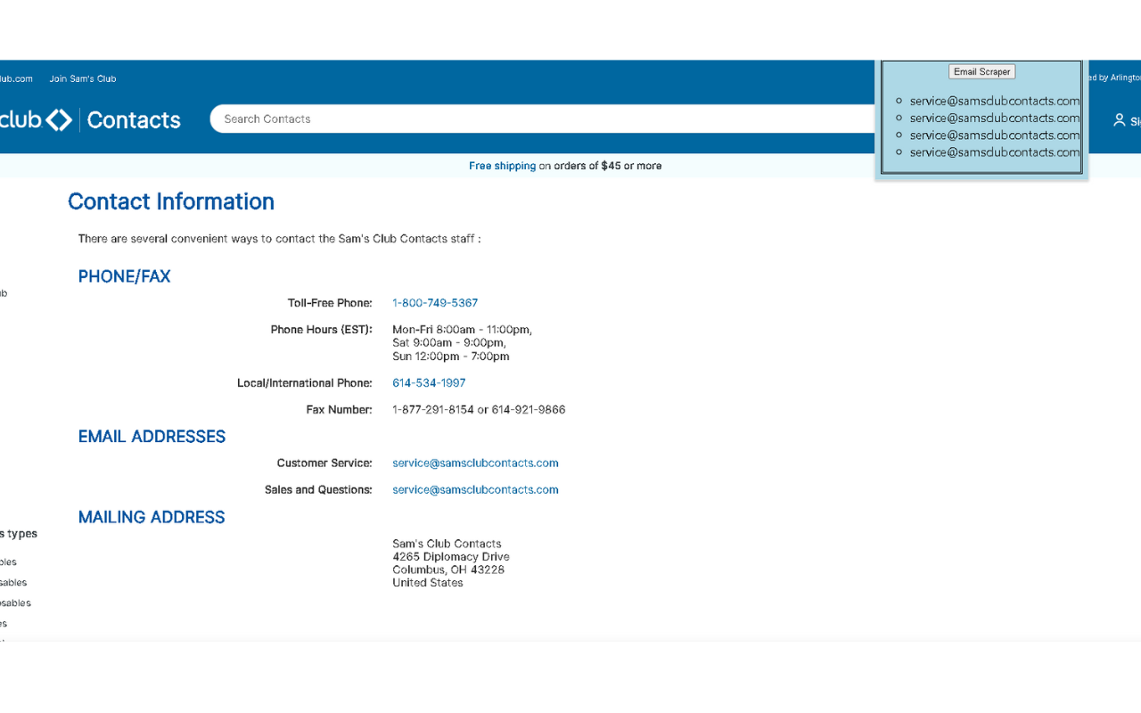 Email Scraper chrome谷歌浏览器插件_扩展第1张截图