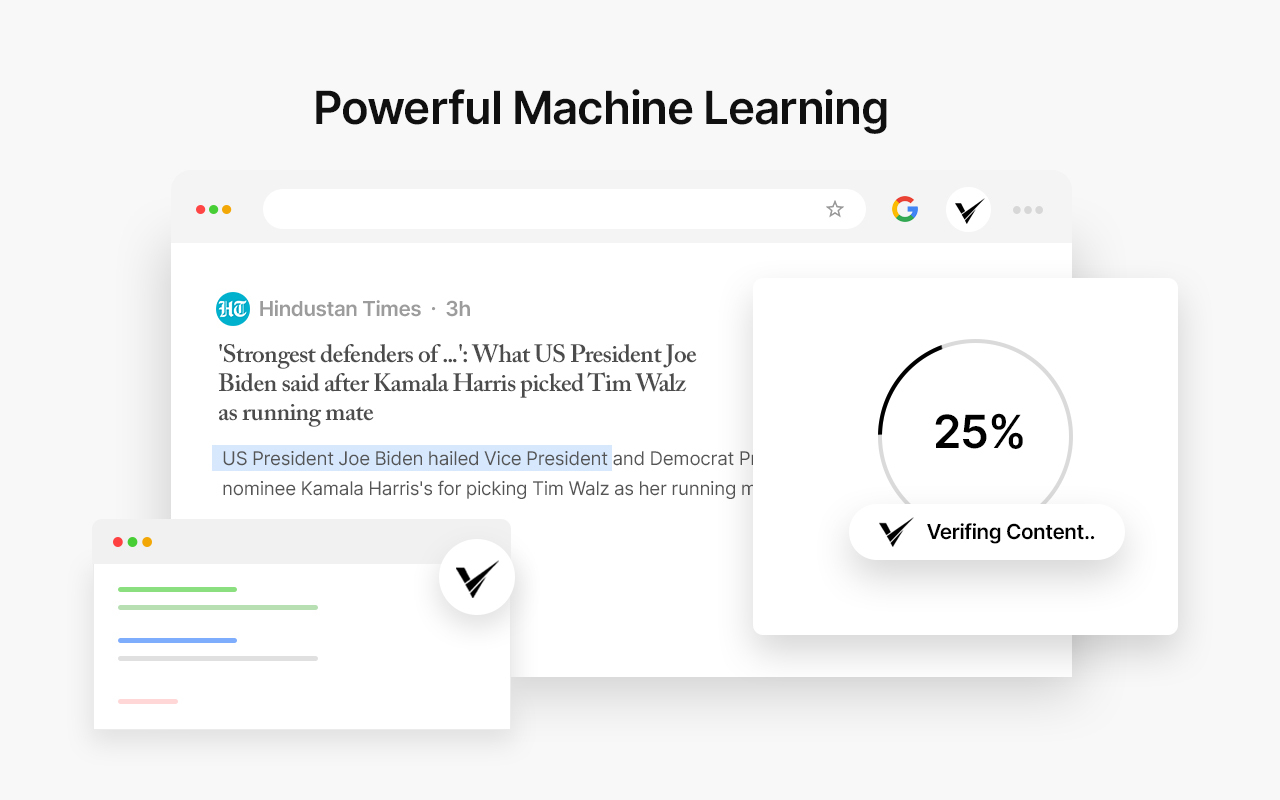 Vera: Use AI to Verify Facts and Misinformation Online chrome谷歌浏览器插件_扩展第3张截图