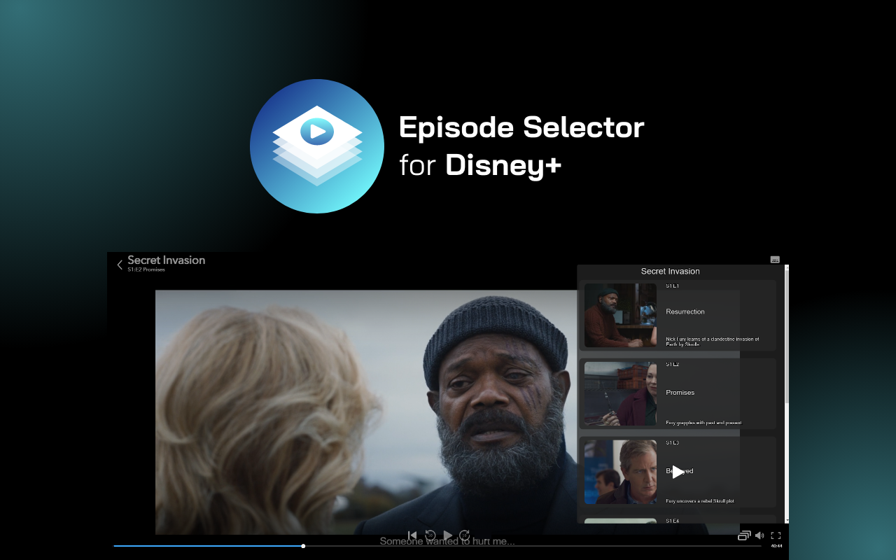 Disney+ Episode Selector: episode list. chrome谷歌浏览器插件_扩展第4张截图