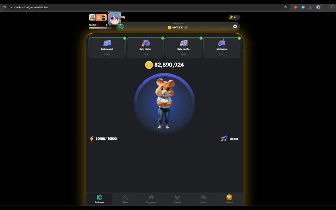 Happy Hacking Hamster chrome谷歌浏览器插件_扩展第4张截图