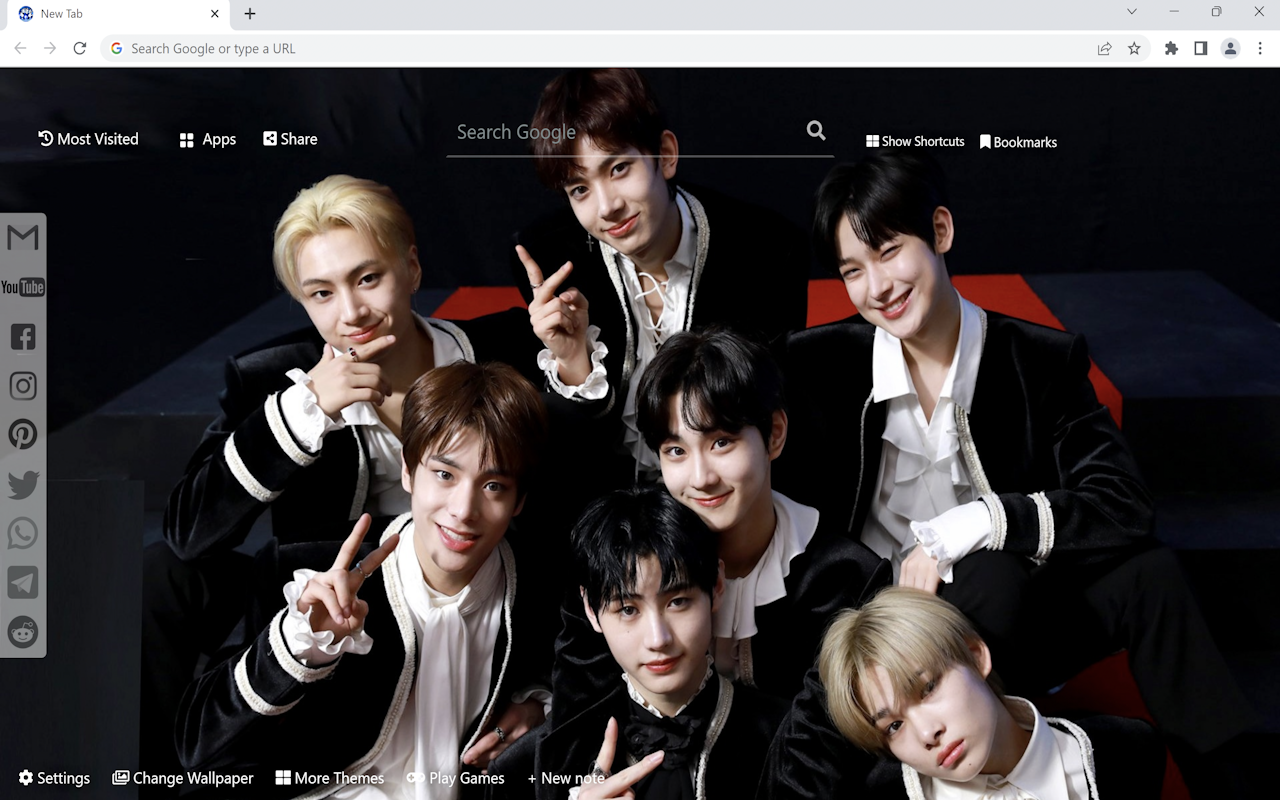 ENHYPEN Wallpaper chrome谷歌浏览器插件_扩展第1张截图