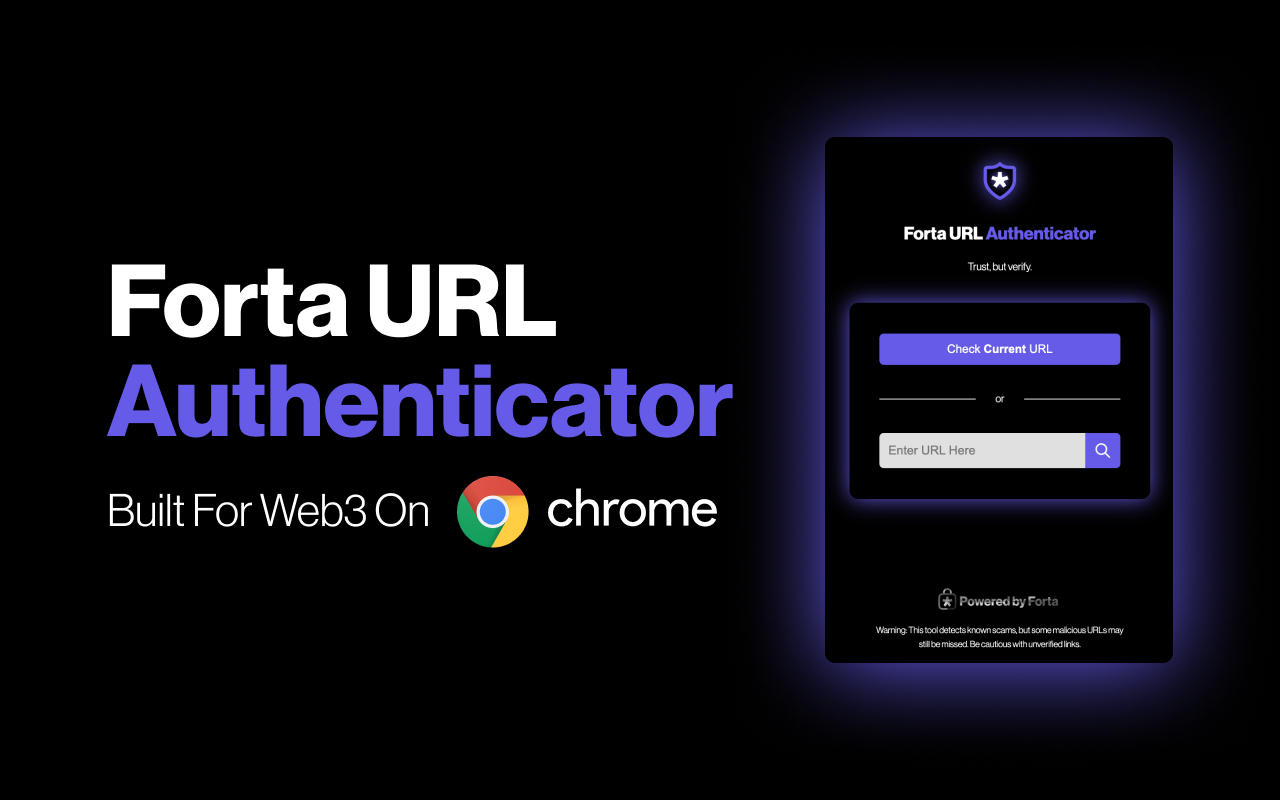 Forta URL Authenticator chrome谷歌浏览器插件_扩展第1张截图
