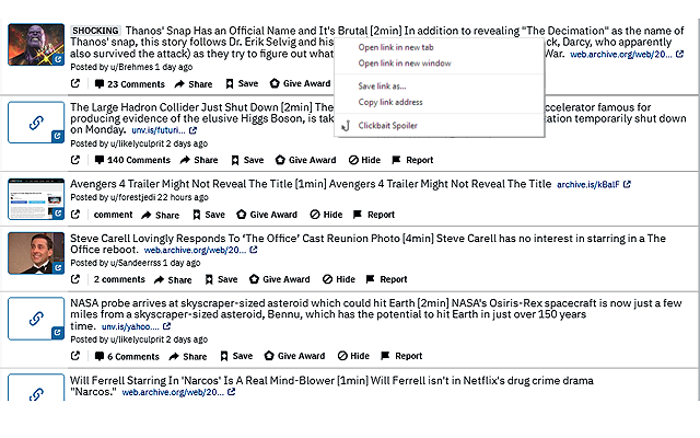 Clickbait Spoiler chrome谷歌浏览器插件_扩展第1张截图