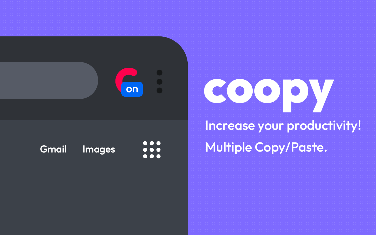 Coopy - 多重复制/粘贴 chrome谷歌浏览器插件_扩展第4张截图