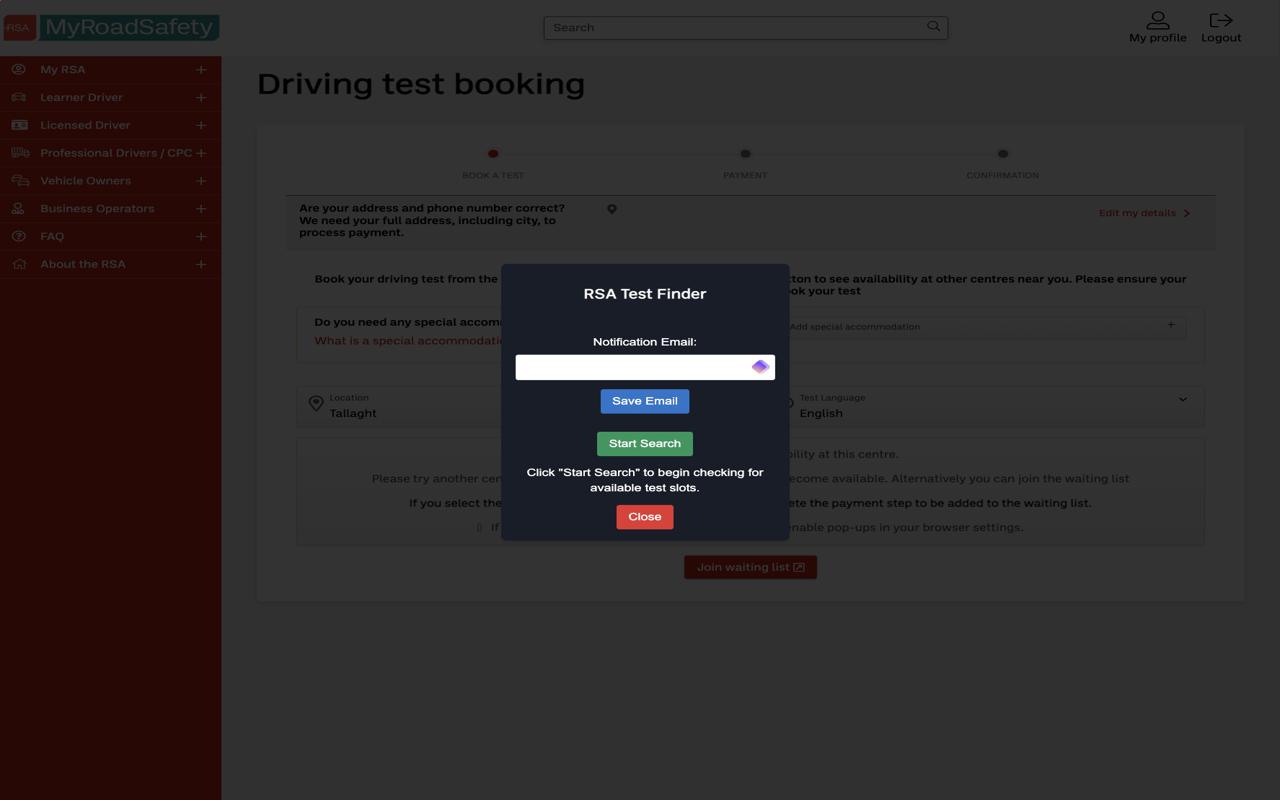 RSA Test Finder chrome谷歌浏览器插件_扩展第2张截图