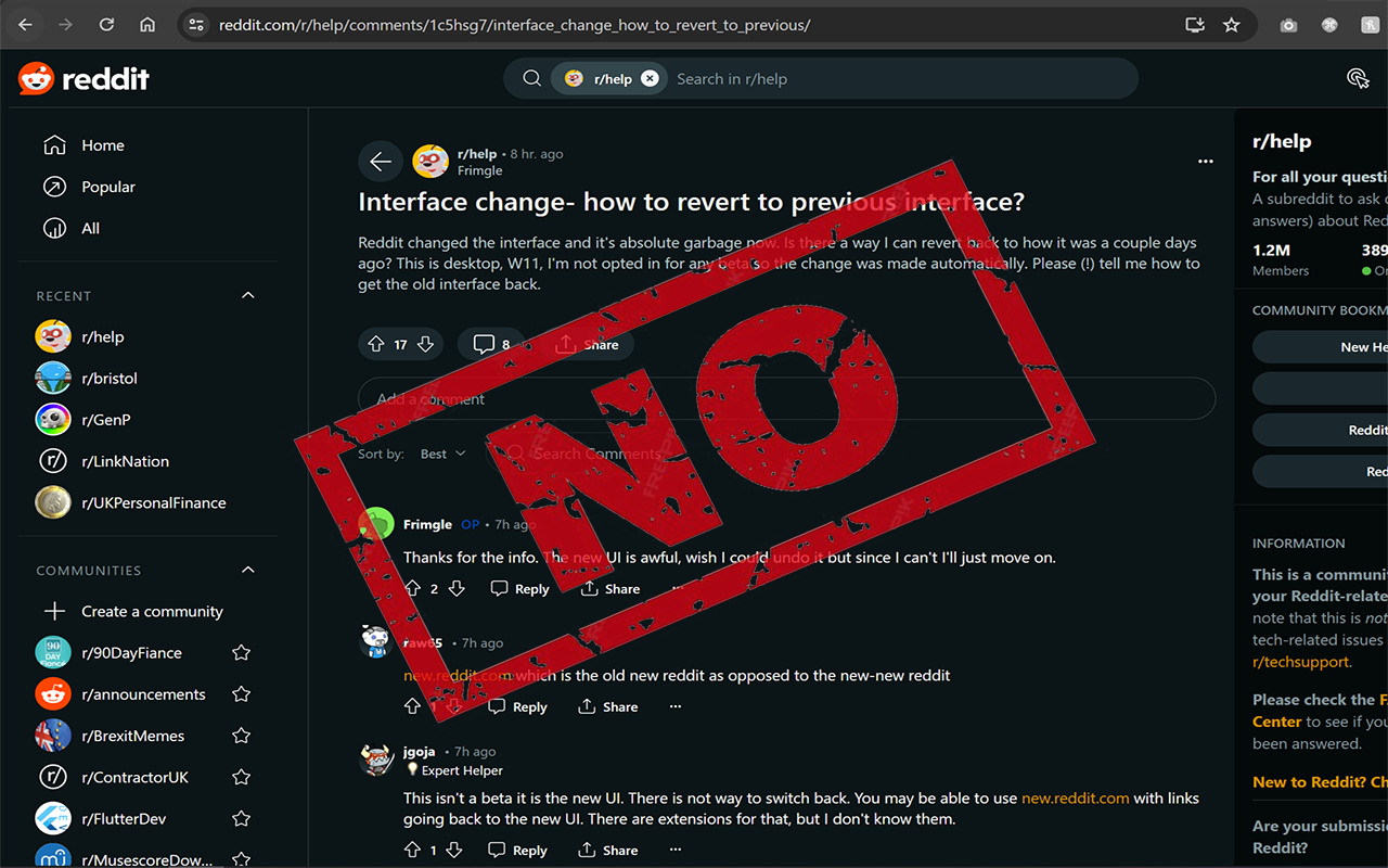 Old New Reddit is Better chrome谷歌浏览器插件_扩展第1张截图