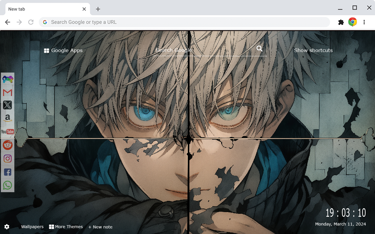 Satoru Gojo: Unleash the Power of Jujutsu! Gameograf chrome谷歌浏览器插件_扩展第3张截图