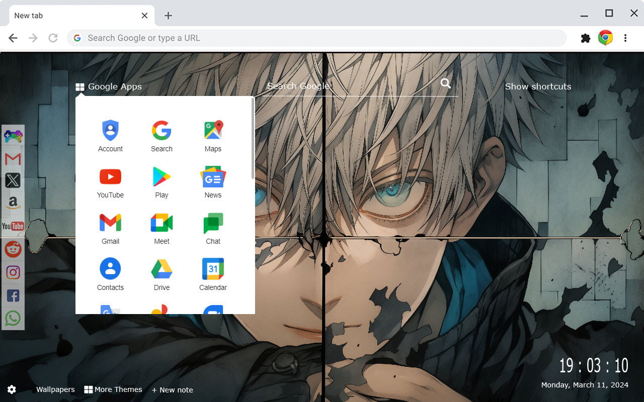 Satoru Gojo: Unleash the Power of Jujutsu! Gameograf chrome谷歌浏览器插件_扩展第4张截图